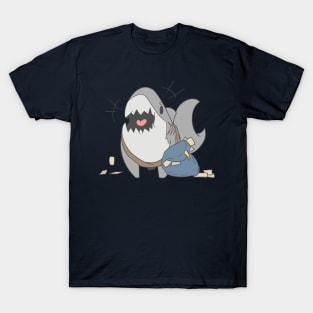 Sharky Postal Worker T-Shirt